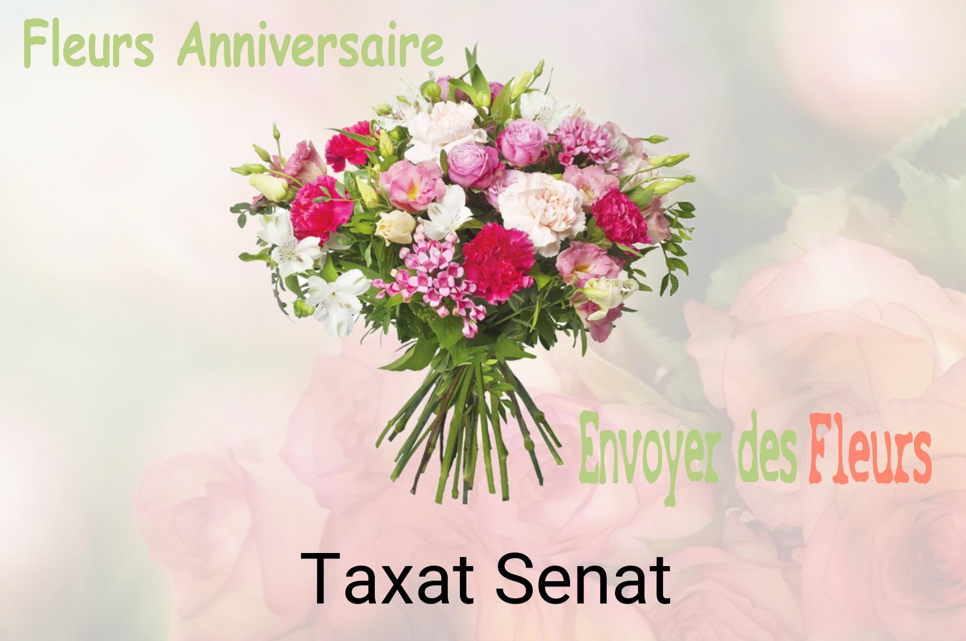 Bouquet de fleurs d’anniversaire livré à Taxat-Senat